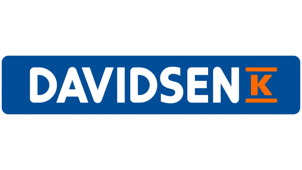 Wanding Works ApS logo med blå baggrund og orange detalje.